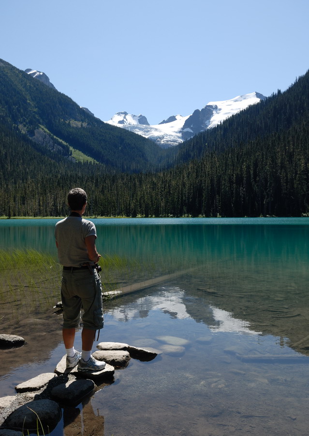 MKS_Can2011_1154.jpg - Lower Joffre lake, ved Joffre Lakes Park.